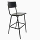 Chaise Haute de Bar  Style Vintage 