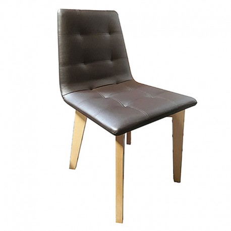 Chaise de restaurant design assise large