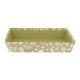 Corbeille carton rectangle Herbier 26x20