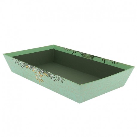 Corbeille carton rectangle Verdo 33x20