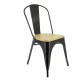 Chaise de restaurant métal Austin