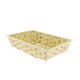Corbeille bambou rectangle Sarlat 33x23