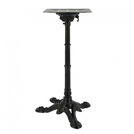 Pied de table Bistrot rabattable fonte 4 branches 