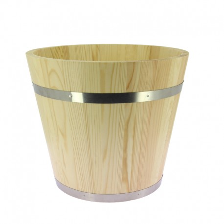 Vasque pin naturel verni Fustel Ø35