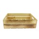 Cagette pin verni Fresca effet brulé 40x30