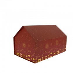 Boite Carton maison pliable Nova