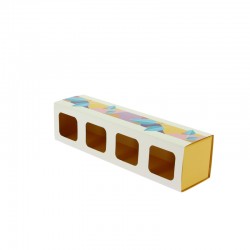 Fourreau carton 4 terrines Pictolia 