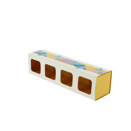 Fourreau carton 4 terrines Pictolia 