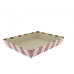 Corbeille rectangle carton Terralys 36x27