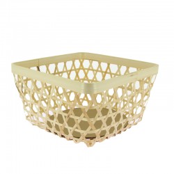 Corbeille carrée évasée Rossa 26x26