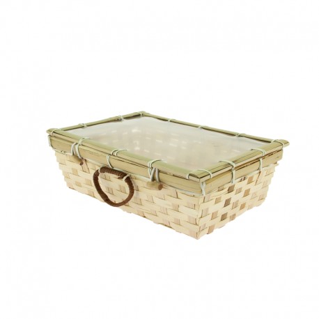 Boite bambou naturel avec plexi Sierra