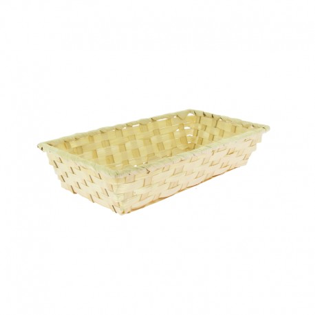 Corbeille bambou naturelle Vieto 33x17