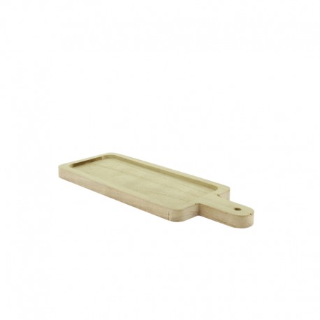 Plateau bois avec manche Bosco 28x10