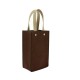 Sac feutrine marron hauteur 24