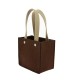 Sac feutrine marron hauteur 14