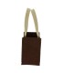 Sac feutrine marron hauteur 14
