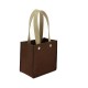 Sac feutrine marron hauteur 14