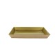 Plateau rectangle zinc Doria 35x25