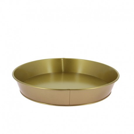 Corbeille ronde zinc Doria Ø32