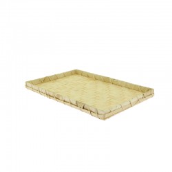 Plateau rond Bambou Zela Ø30