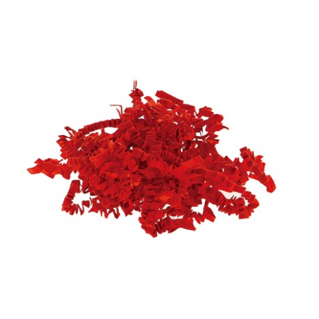 Frisure de papier 10kg rouge
