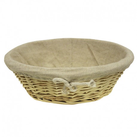 Corbeille osier Boulangère ronde gm