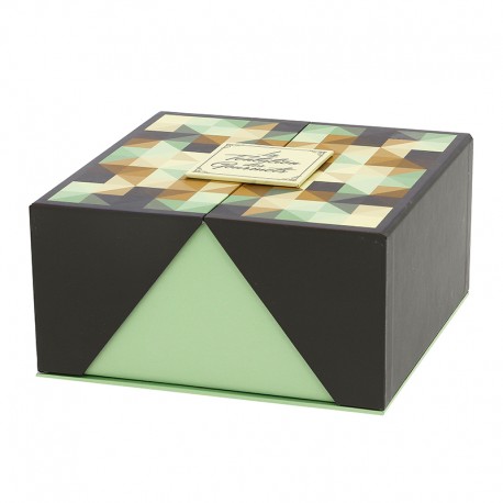 Coffert carrée Olivade 18x18