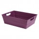PLASTICO RECTANGLE MAUVE 35,5X27X11