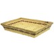 Corbeille bambou rectangle Tarko 38x29