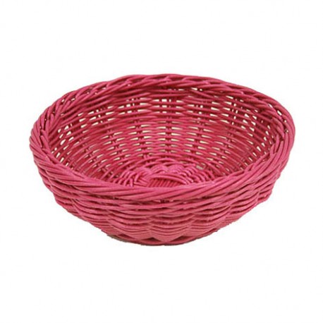 CORBEILLE POLYPROPYLENE RONDE MOSCO VIOLET Ø16X6.5