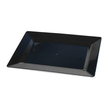 Plateau rectangle Nero 19x13.5