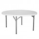 Table pliante ronde HDPE Nimes Ø150x74