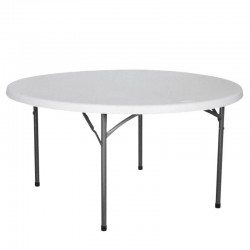 Table pliante ronde HDPE Nimes Ø180x74