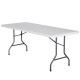 Table pliante rectangle HDPE Nimes 183x76x74