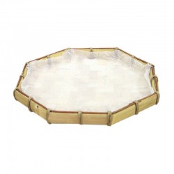 CORBEILLE BAMBOU TILT OCTOGONE