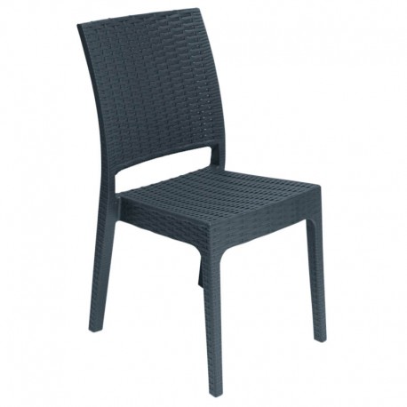 Chaise de restaurant tréssée Florida