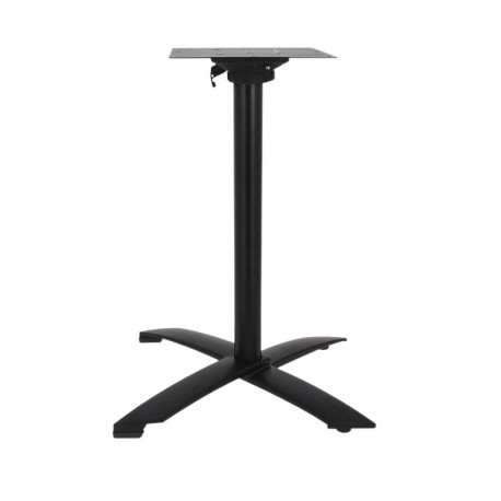 Pied de table rabattable aluminium Ugine